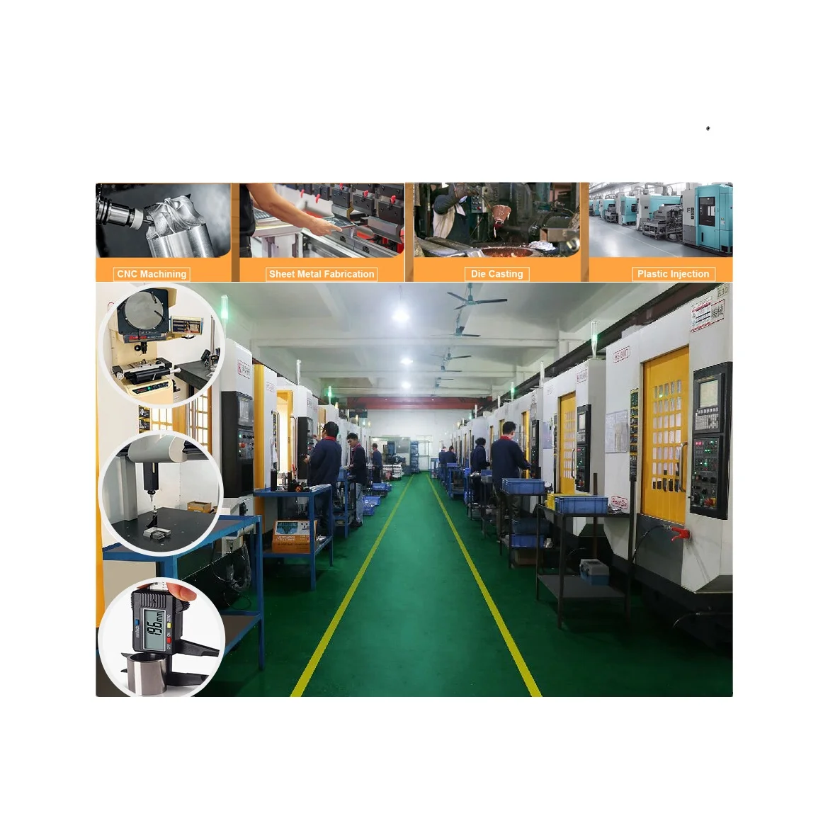 3 Axis Machine Custom CNC Lathe Machining Turned Parts