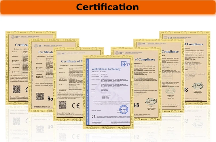 Certification