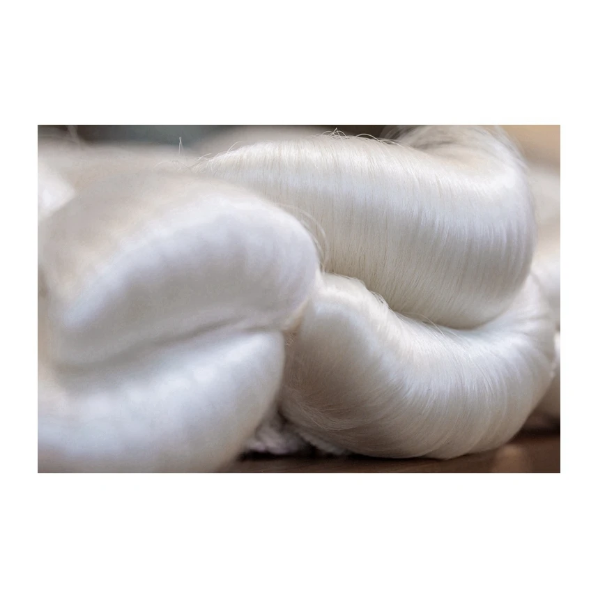 China Recycled Suitable Thrown Silk Raw Silk Yarn With Attractive Price New Type