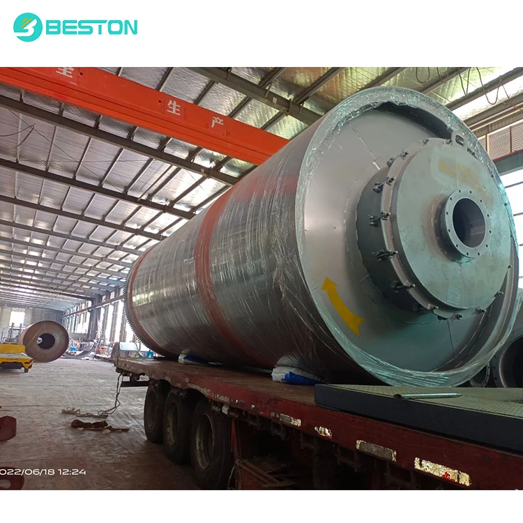 Beston Group BLL-16 Sludge Pyrolysis Machine Shipped to Nigeria in June With After-Sales Service