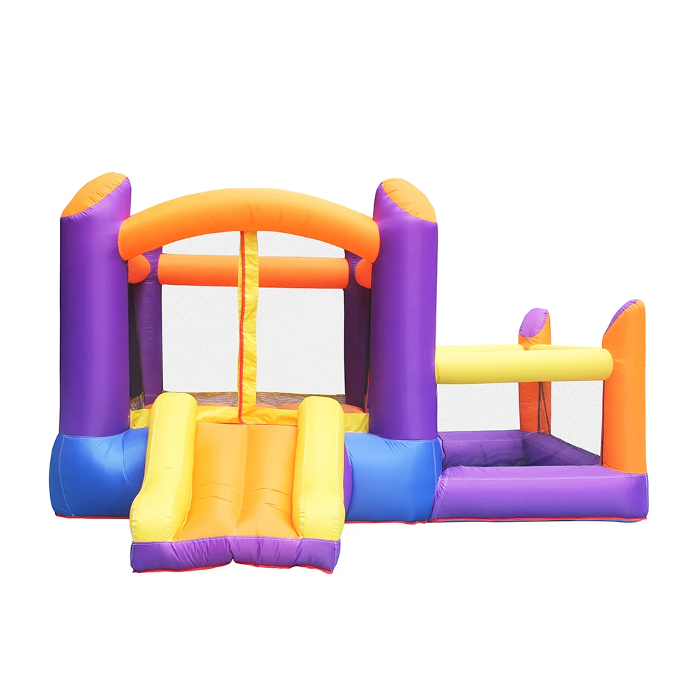 Doctor Dolphin Nylon PVC Fabric home use kids bounce gingerbread inflatable house