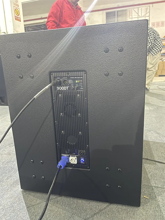 TKG TT15S 600 watt active outdoor professional performance audio single 15 inch subwoofer box audio subwoofer