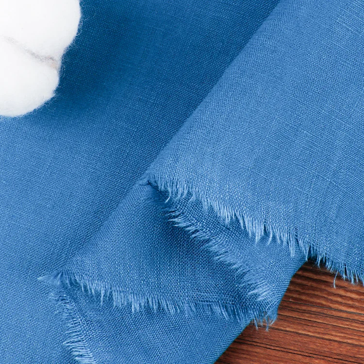 
Leesourcing-Super Thin and Breathable Organic 100% Hemp Fabric Woven Bamboo Wholesale For Baby Clothing 