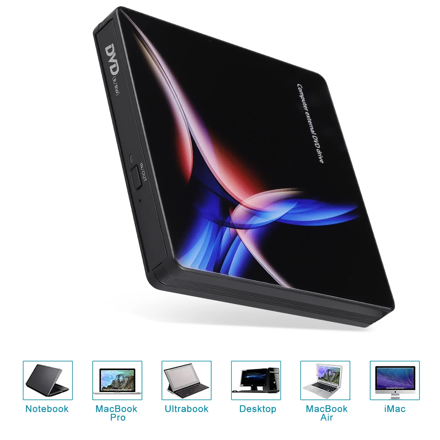 Внешний CD DVD-привод с USB 3 0 и