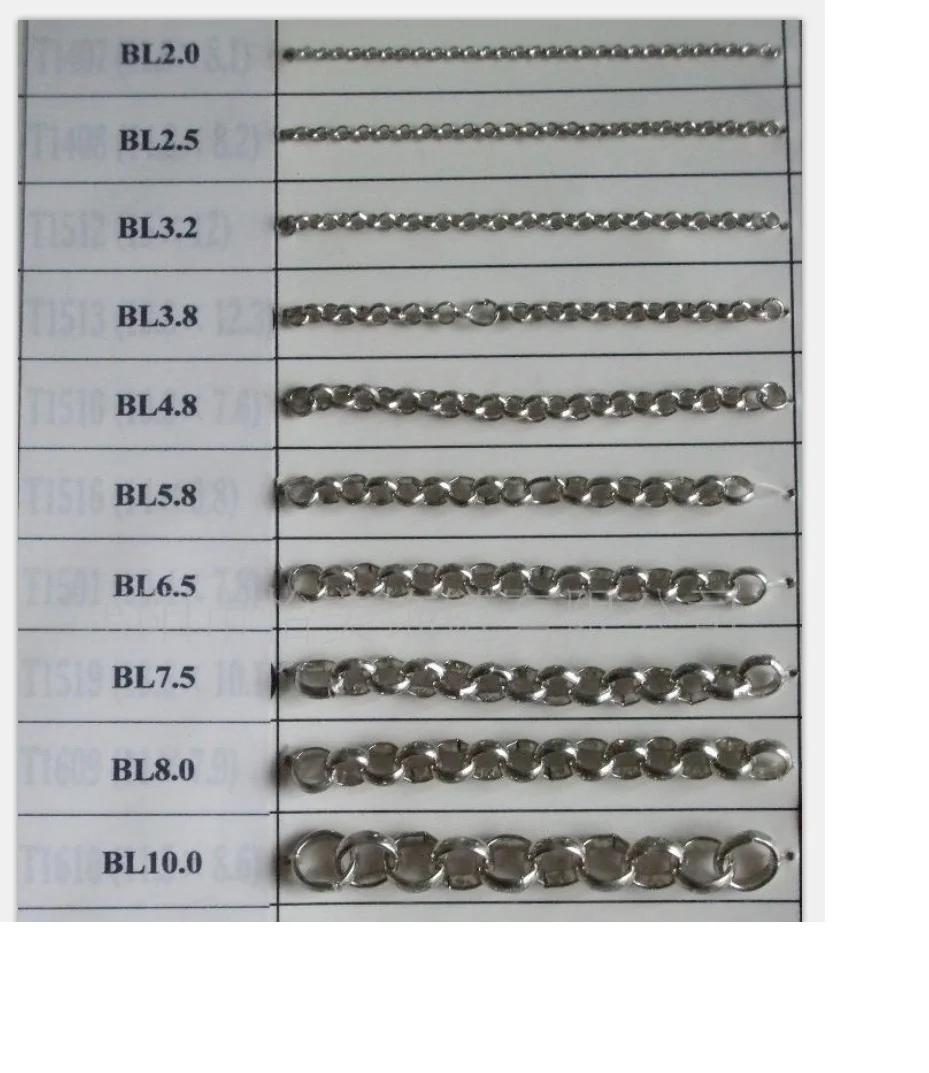 Decorative Chain With Bold Links For Bl Chain