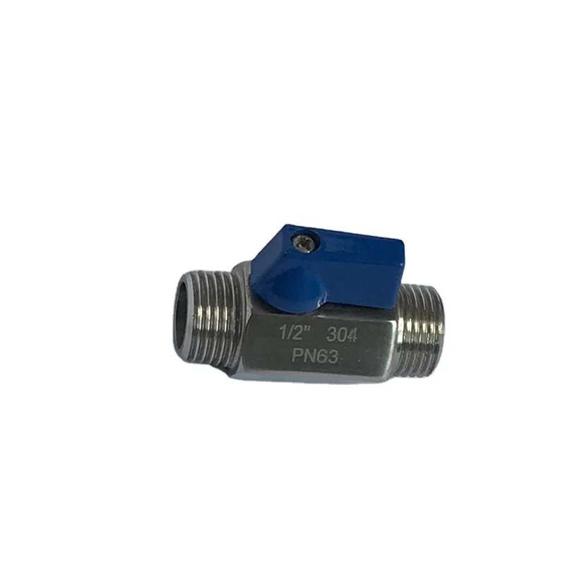 1/8',1/4 ',3/8 ',1/2',3/4',1' NPT Stainless Steel Mini Ball Valve for All Pure Water