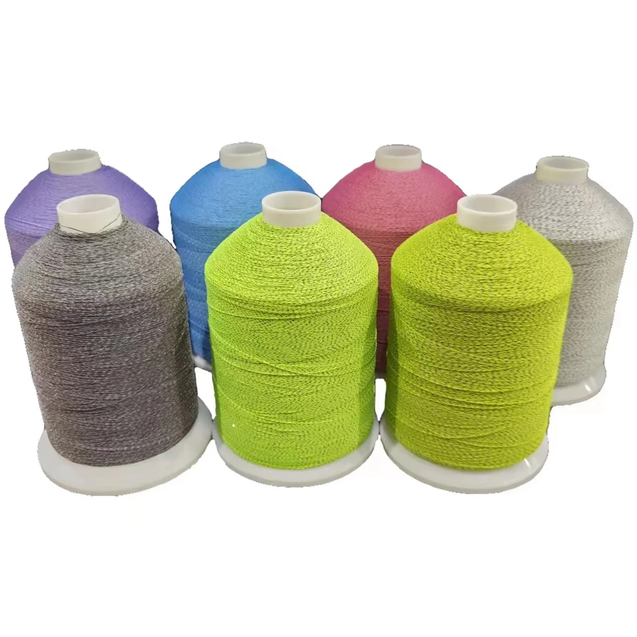 spun high visibility reflective 100% polyester wool  tape sewing yarn yarns 1mm