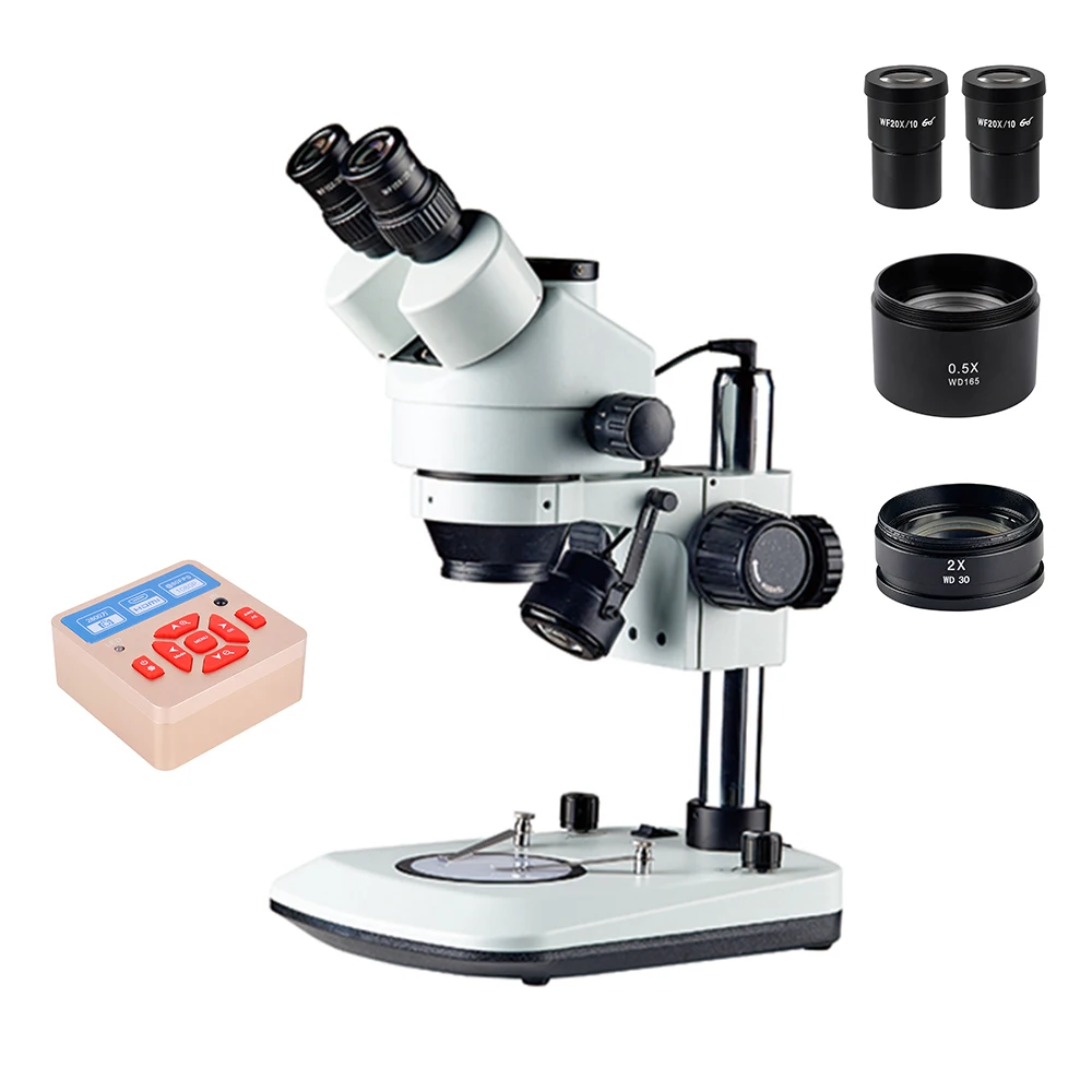 3.5X-180X HDMI 1080P 28MP LED Fluorescent Ent Operating Camera HD Stereo Trinocular Microscope for Hospital