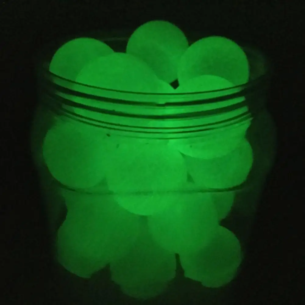 High Quality Luminous 40mm Seamless ABS Table Tennis Ball Game Pingpang Ball