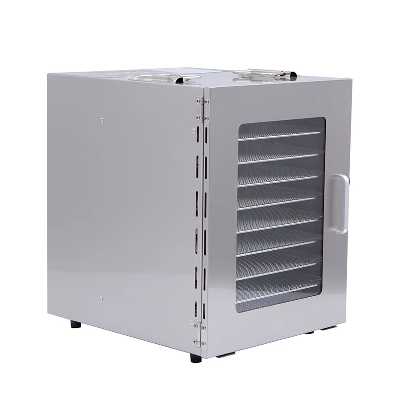 10 Trays Commercial Electric Food Dryer for Meat Drying Stainless Steel Vegetable Dehydrator Fruit Dryer Machine
