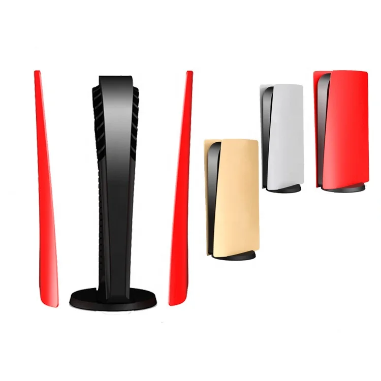 Amazo hottest PS5 Replaceable Faceplate Cover Skin PS5 CD-rom protective case PS5 faceplate digital with silicone and hard shell