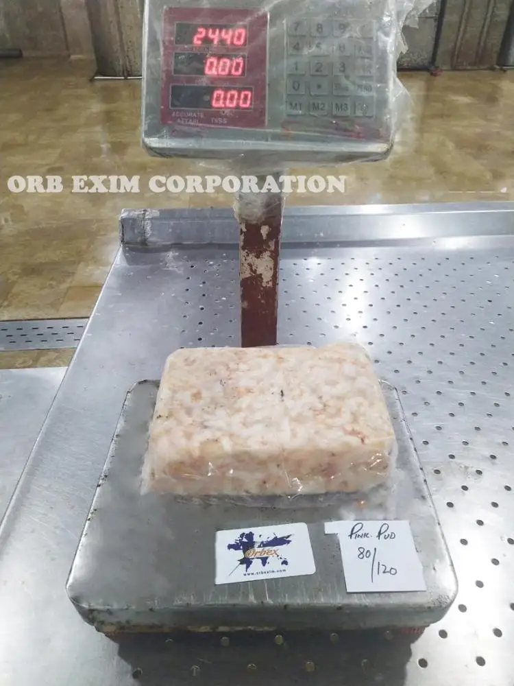 
Block Frozen Pink Brown PUD Shrimps 