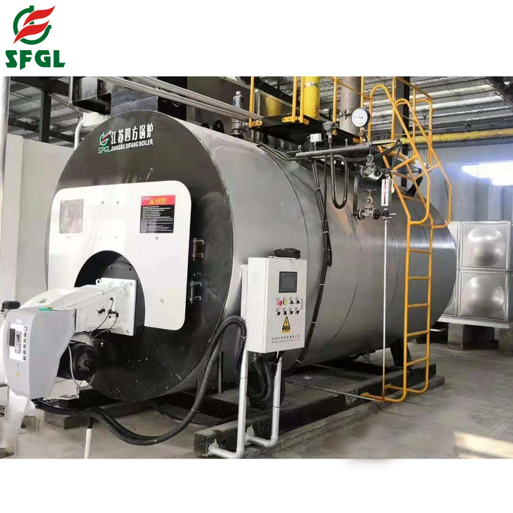 Advertising Company Construction Works Multifunctional Oil Gas Fired Hot Water Boiler