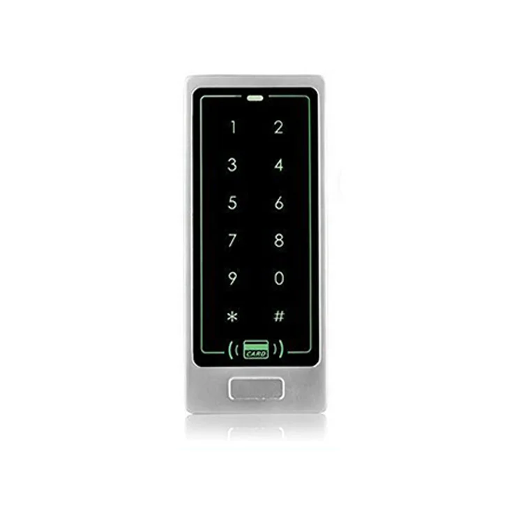  Система контроля доступа к дверям с защитой от кражи IP65 rfid кардридер клавиатура поддержка квартир 8000