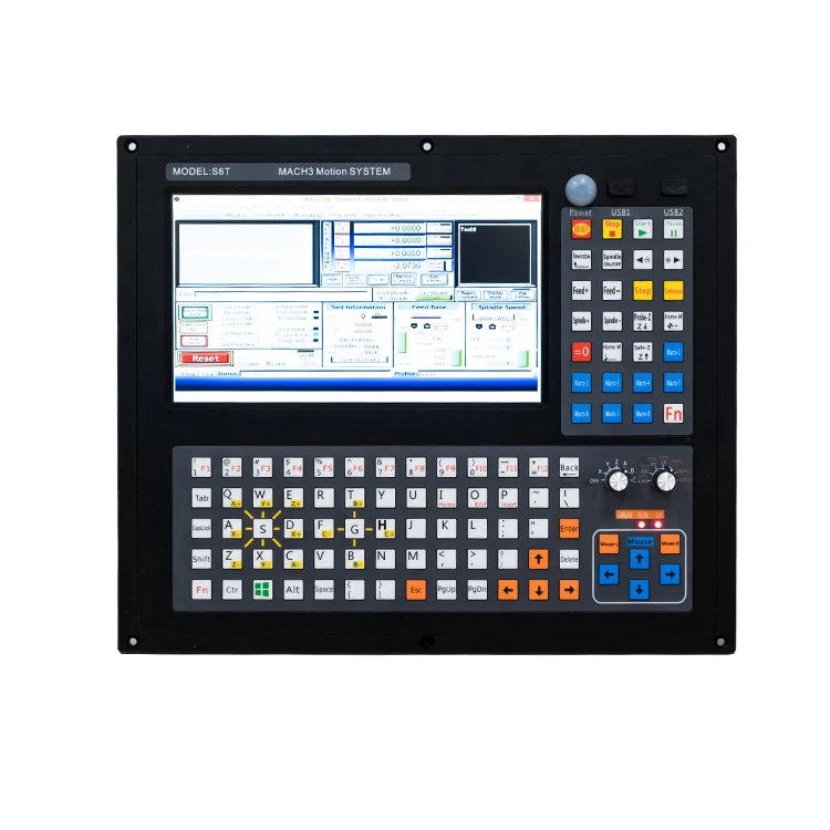 CNC All in one mach3 machine industrial control panel for artsoft use high quality CNC controller with LCD display