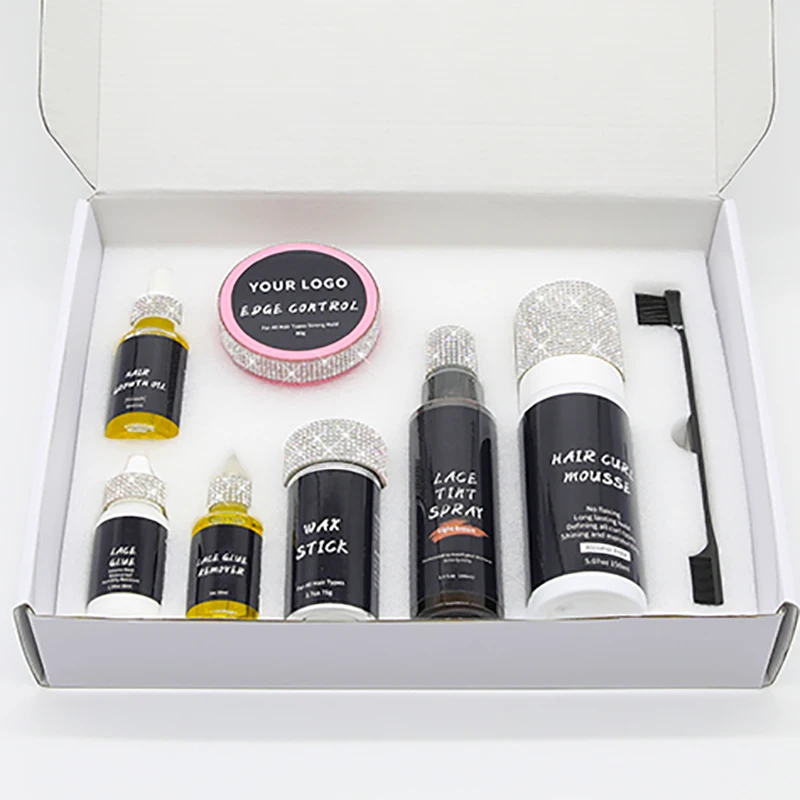 oem Best Selling Lace Tint Spray Strong Hold Lace Glue Wig Adhesive Lace Adhesive Waterproof  Private Label