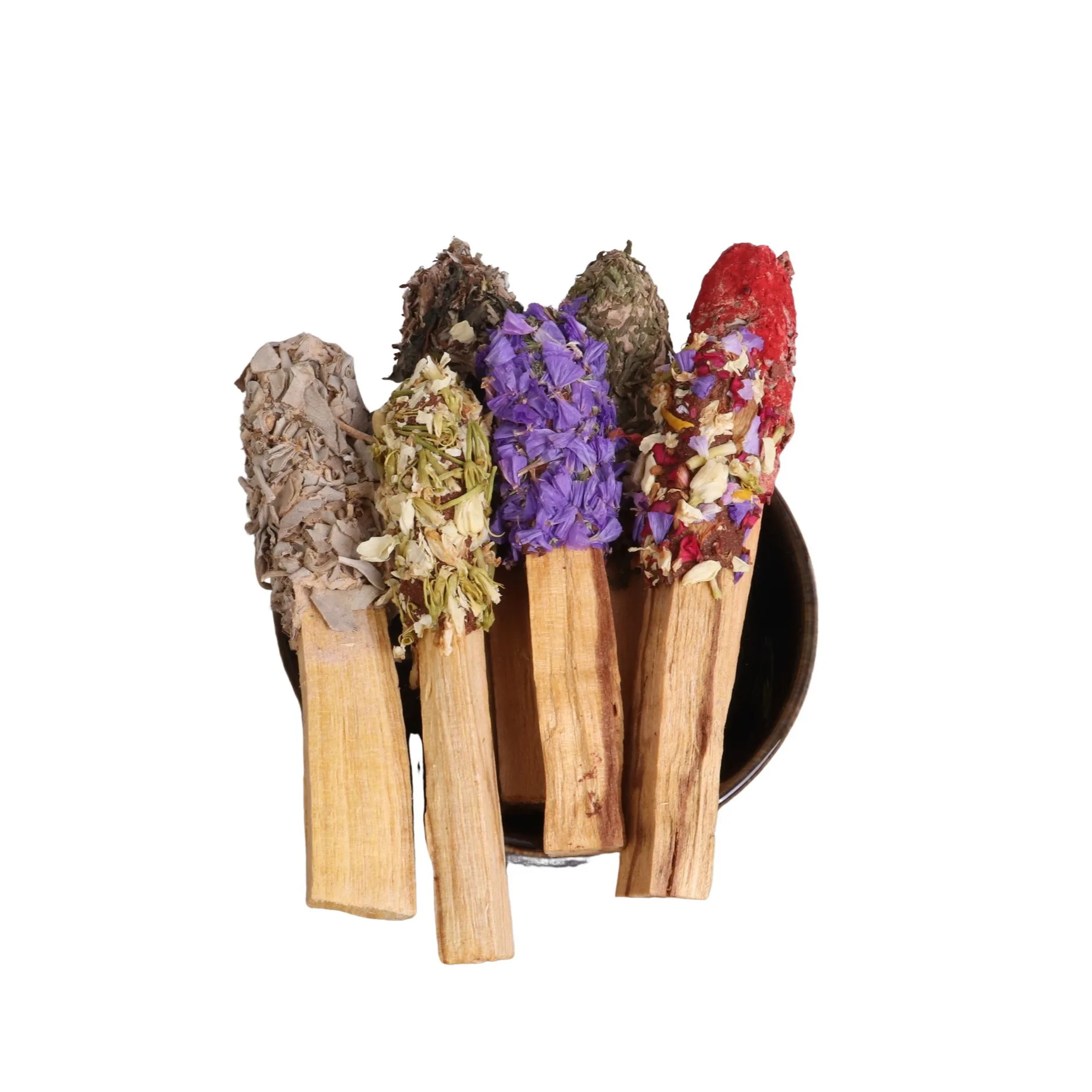 Peruvian High Oil Aged Palo Santo Sticks 100% Natural Plant Healing Aromatherapy Air Purification Energy Boosting