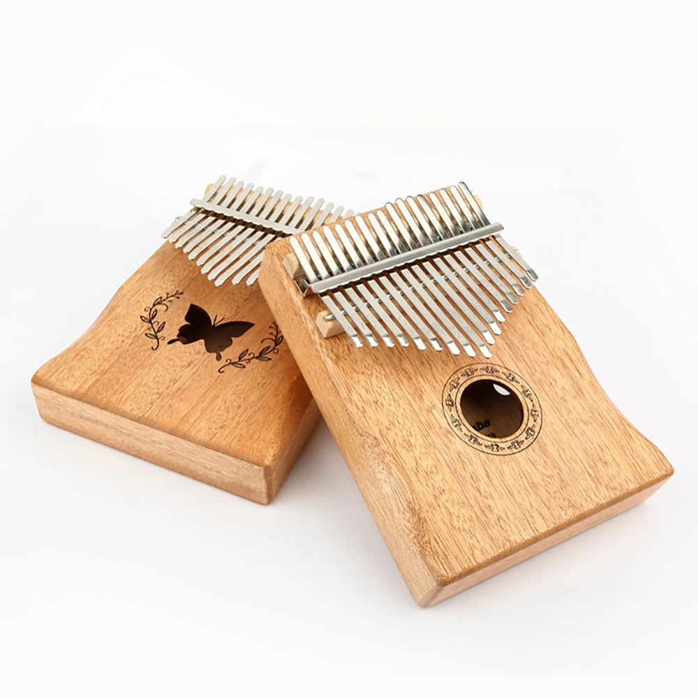Hight Quality Pure Wooden Thumb Piano Beginner Instrument Kalimba 17 Keys And Kalimba 21 Kalimba Musical Instrument