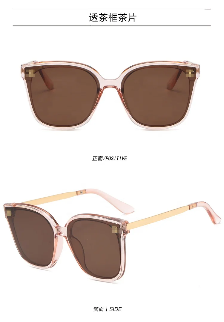 Luxury Designer Sunglasses UV400 Square Frame Sun glasses Women Vintage Brand Designer Fashion Sun Glasses