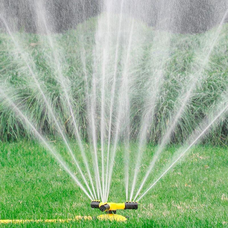 Automatic rotating nozzle Garden Watering Garden Irrigation Lawn Sprinkler plastic vortex sprinkler