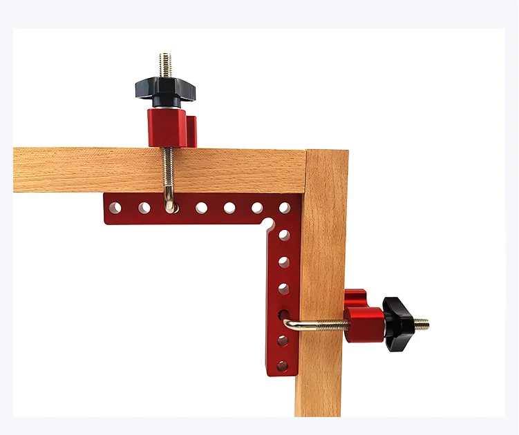 L-shaped fixture square 90 degree woodworking ruler tool right angle positioning fixture
