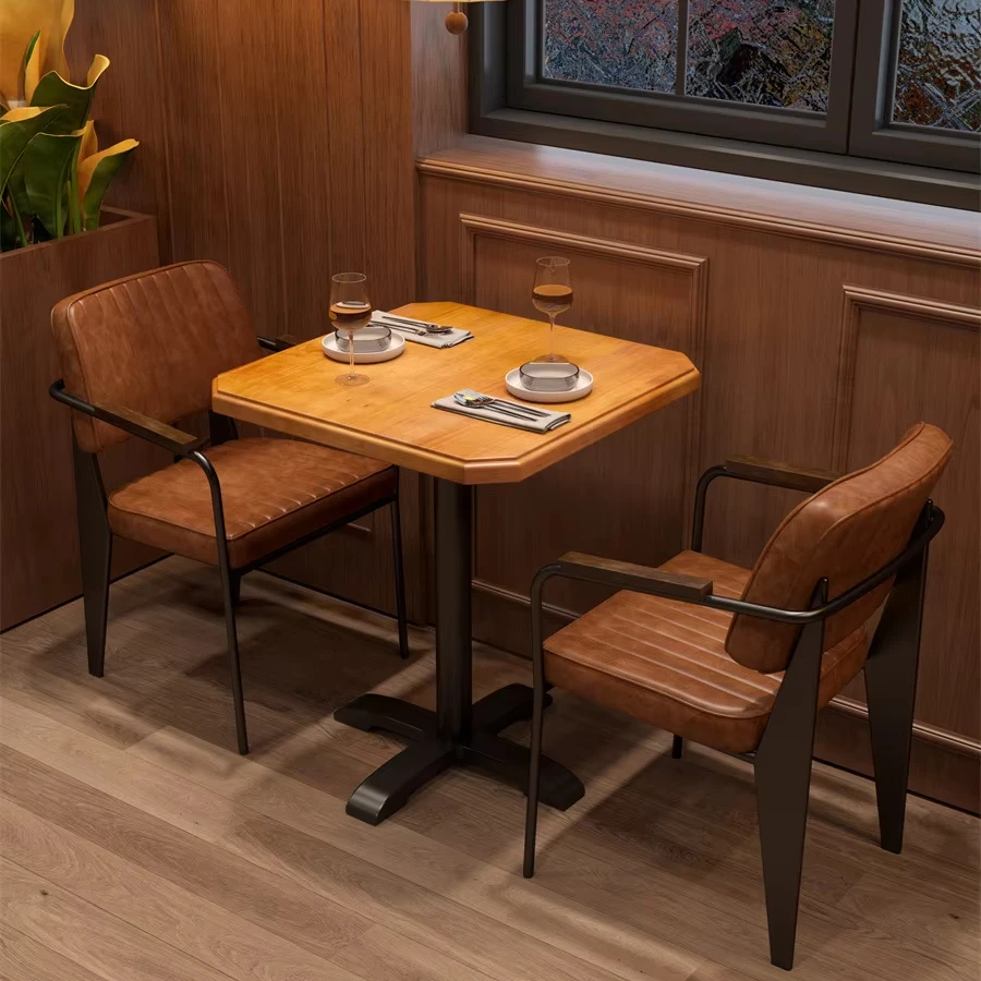 Black Steel Circular Table Base With Round Stand For Dining Bar Table Wrought Iron Base restaurant metal table