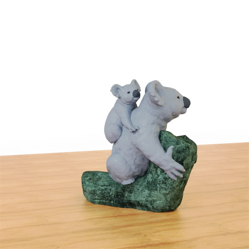 Online Wholesale 3d Figurine Manufacturers Souvenirs Figurines for Home Decor Custom Resin Animal Koala Statue