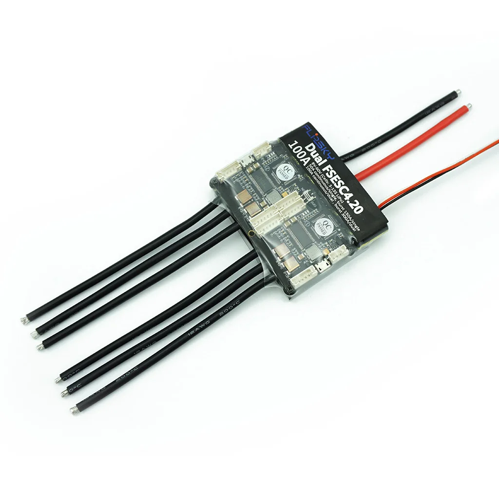 
 100A PWM вход двойной VESC скейтборд электронный регулятор ESC Бесщеточный DC контроллер скорости двигателя  