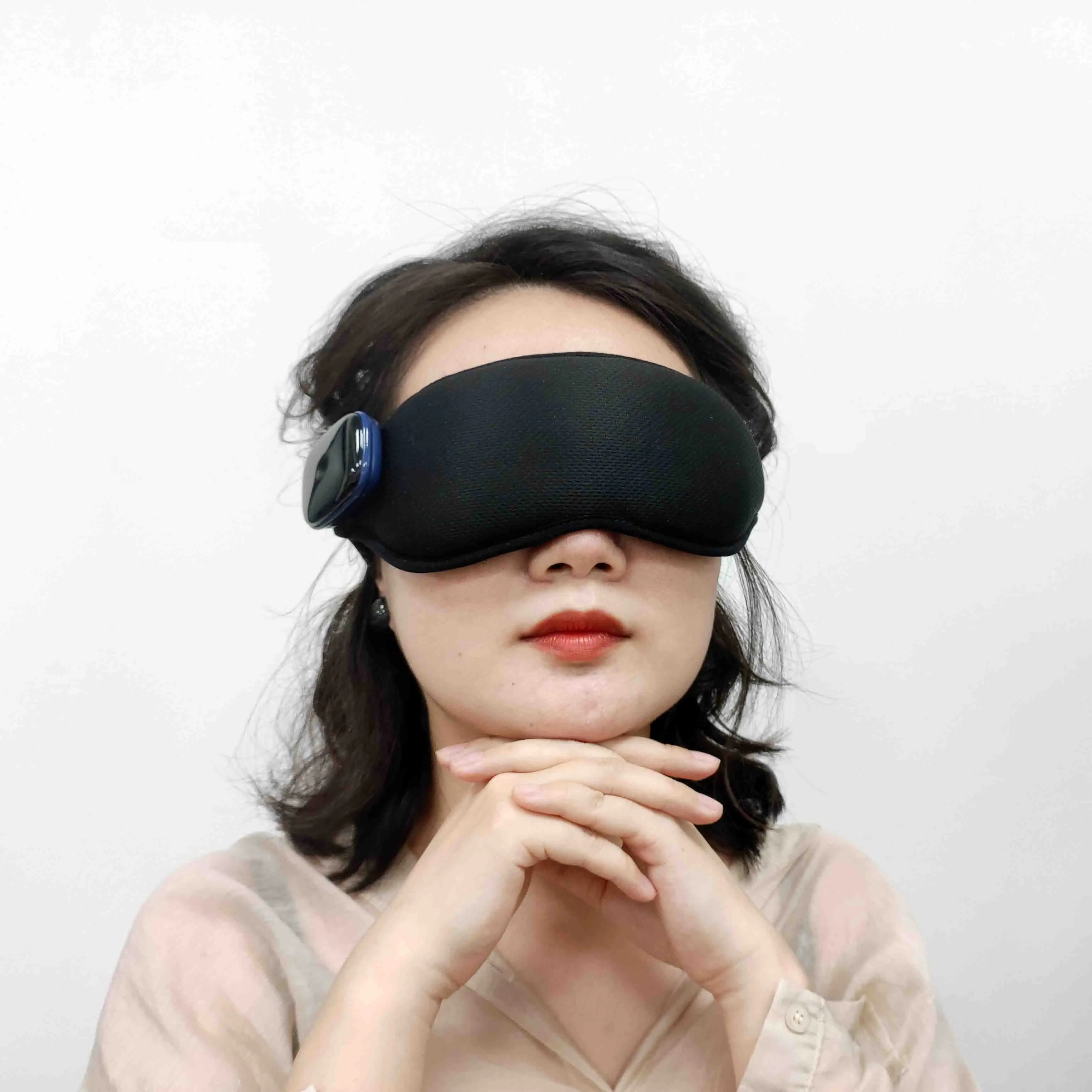 A0025 2 in 1 RF Ultrasonic Face and Eyes Massage Wand Circle RF Machine Skin Tightening Lifting