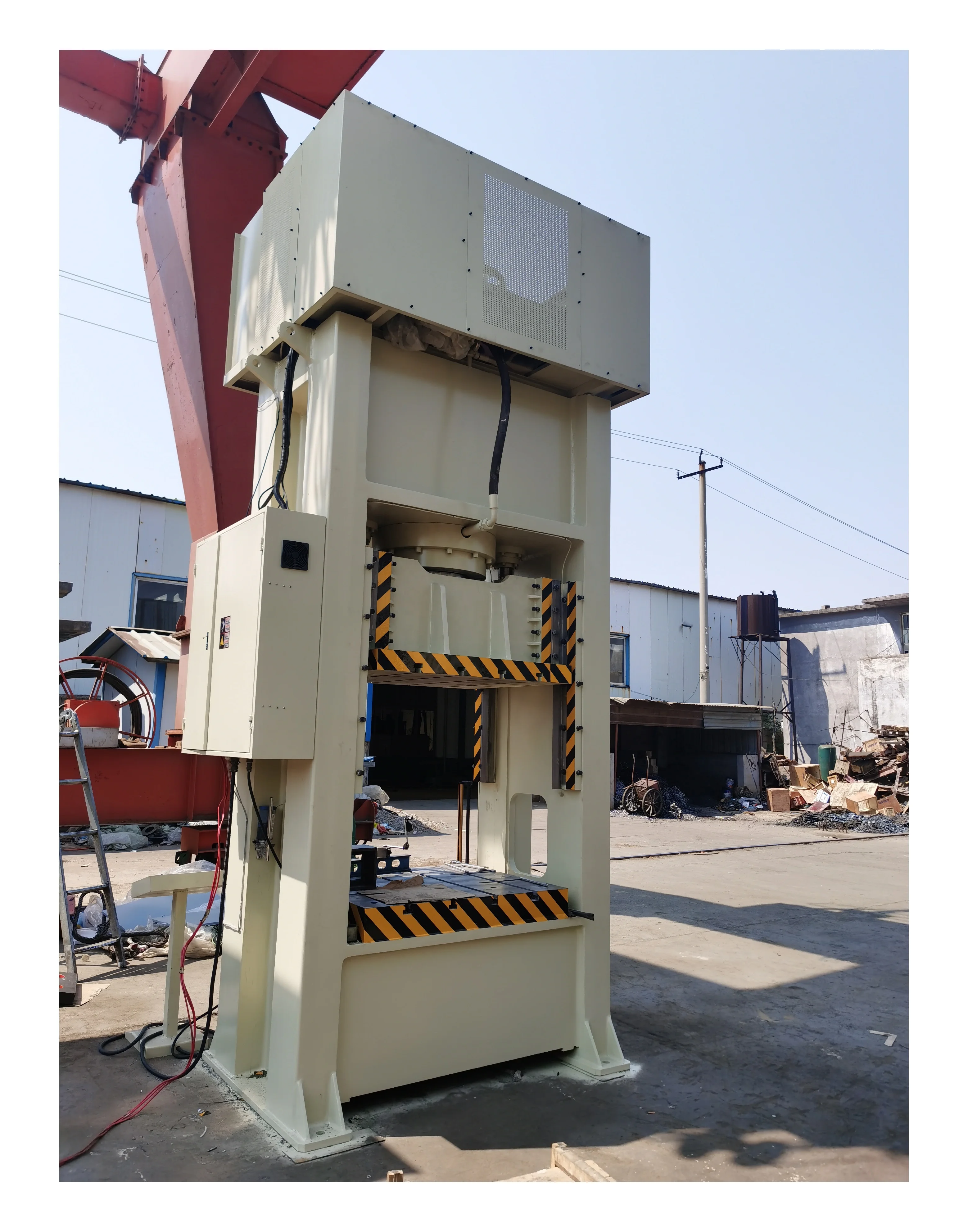 400 ton hydraulic press brake Punching Series Frame machine bigger worktable Eject cushion fast cylinder