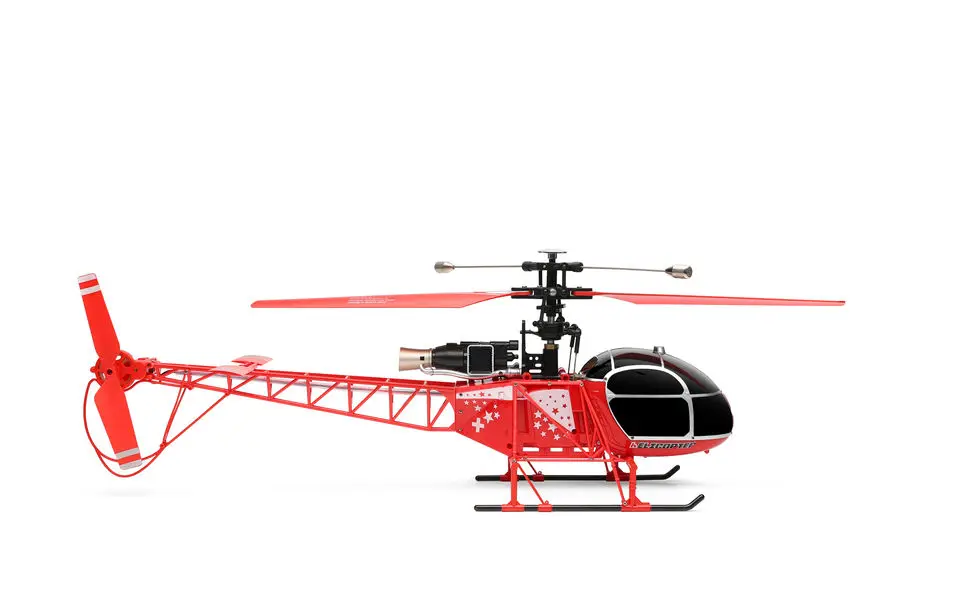 2023 NEW RC Helicopter with Four Channel Dragonfly Model Aircraft Set High Rama Remote Control