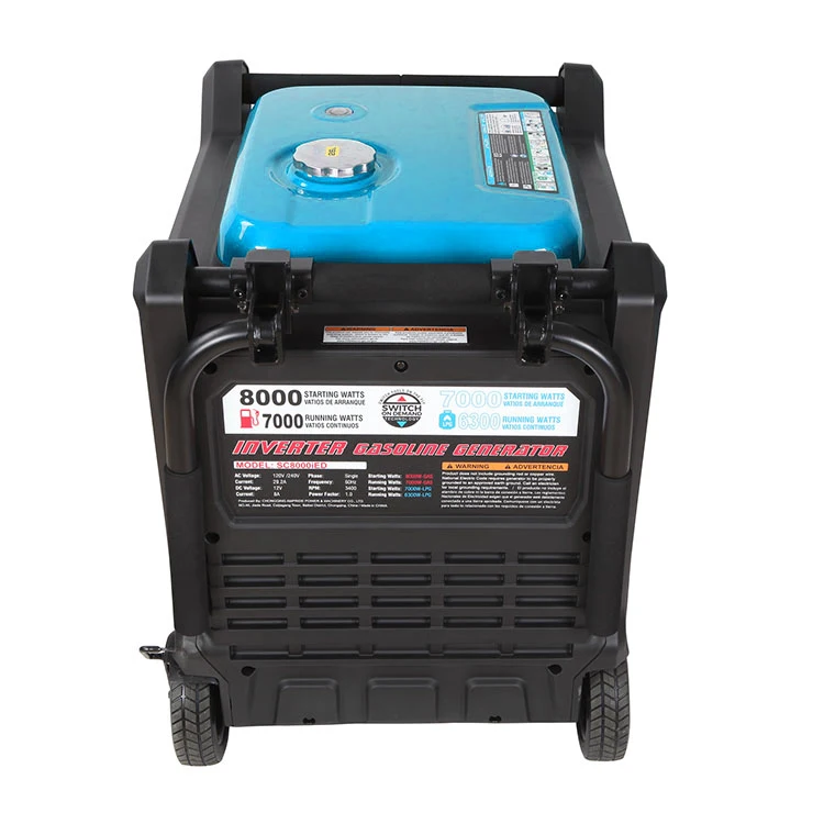 Ewell 7KW Digital Invertersuper  Inverter Generator with Handle and Wheels gasoline generator