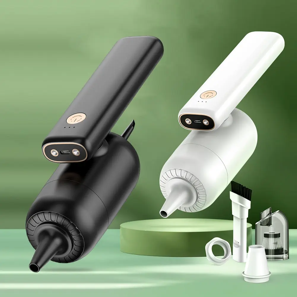 2 in 1 Cordless Vacuum Cleaner Compressed Air Duster Portable Mini Car Vacuum Cleaner Handheld Vacuum Cleaner