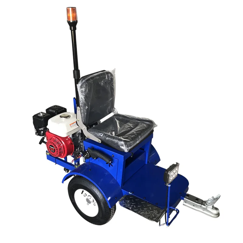 High quality engine drive booster striping for road marking machine