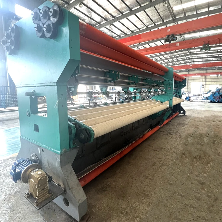 Raschel Single Needle Bed Knotless Fishing Net Warp Knitting Machine