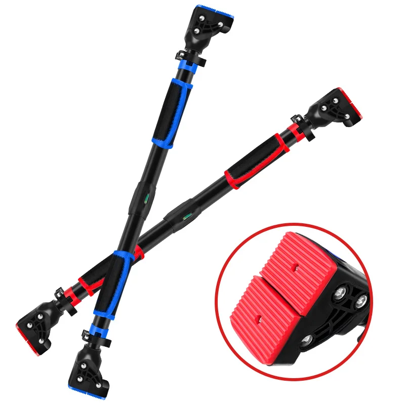 New Design Door Frame No Screw Wall Mounted Door Bar Pull Up Bar with Horizontal Bubble Level