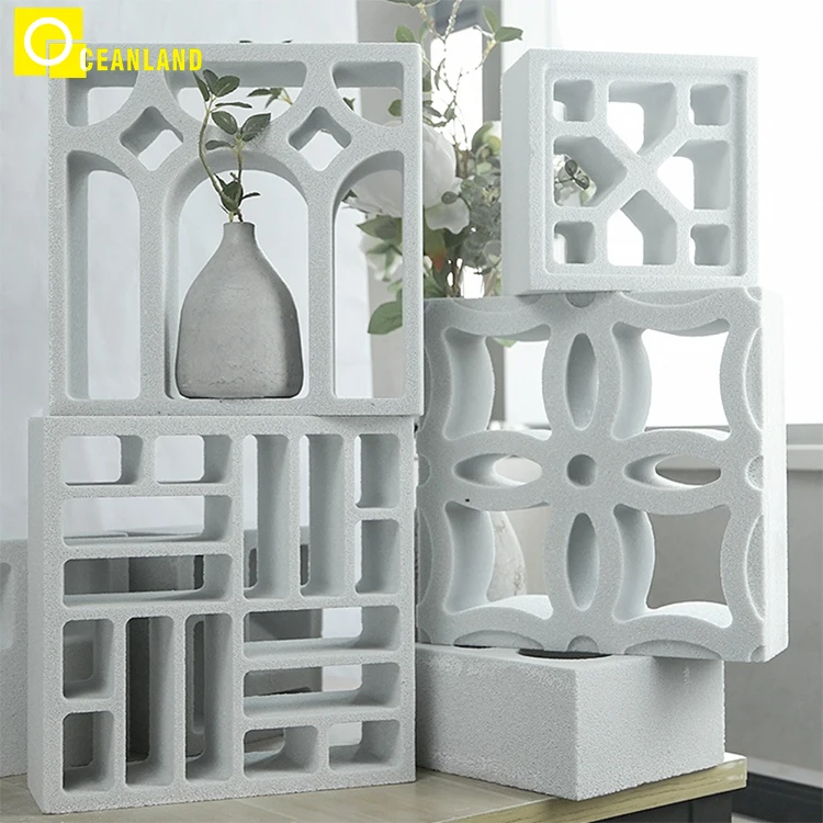 china fashion building material home wall clay decorative hollow brick