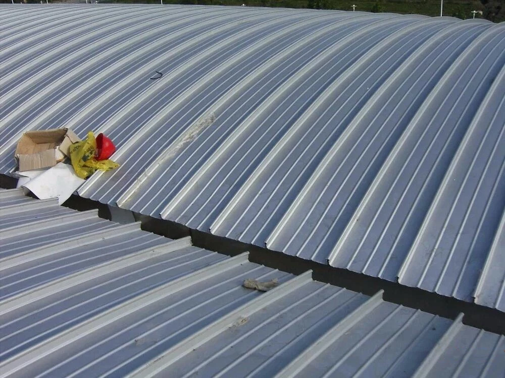 Standing seam roll forming machine metal roof making machine price in China