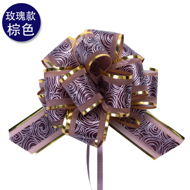 Hot selling high quality customized gift bags of various types Butterfly ribbon bow pull suit for various holiday celebrations