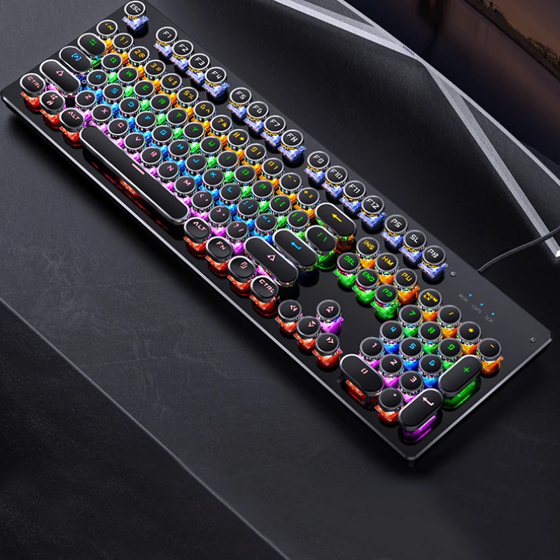 mechanical keyboard gaming for gamer  Computer Rgb Keyboard