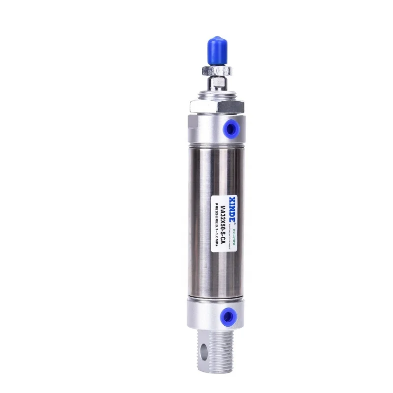 Longer Life CDM2B Series Stroke 25-300 Bore 16-40 Stainless Steel Mini Piston Air Cylinder pneumatic