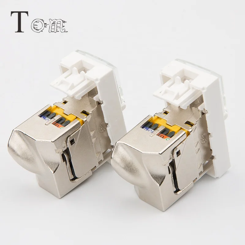 76573 Toolless cat6A cat6 cat5e Keystone Джек Франция RJ45 разъем keystone Legrand дизайн