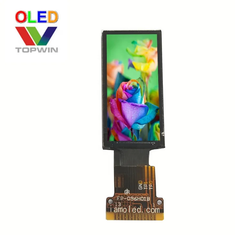 Custom 0.96 inch square oled display 80x160 full color LH096TIG11 Welding type