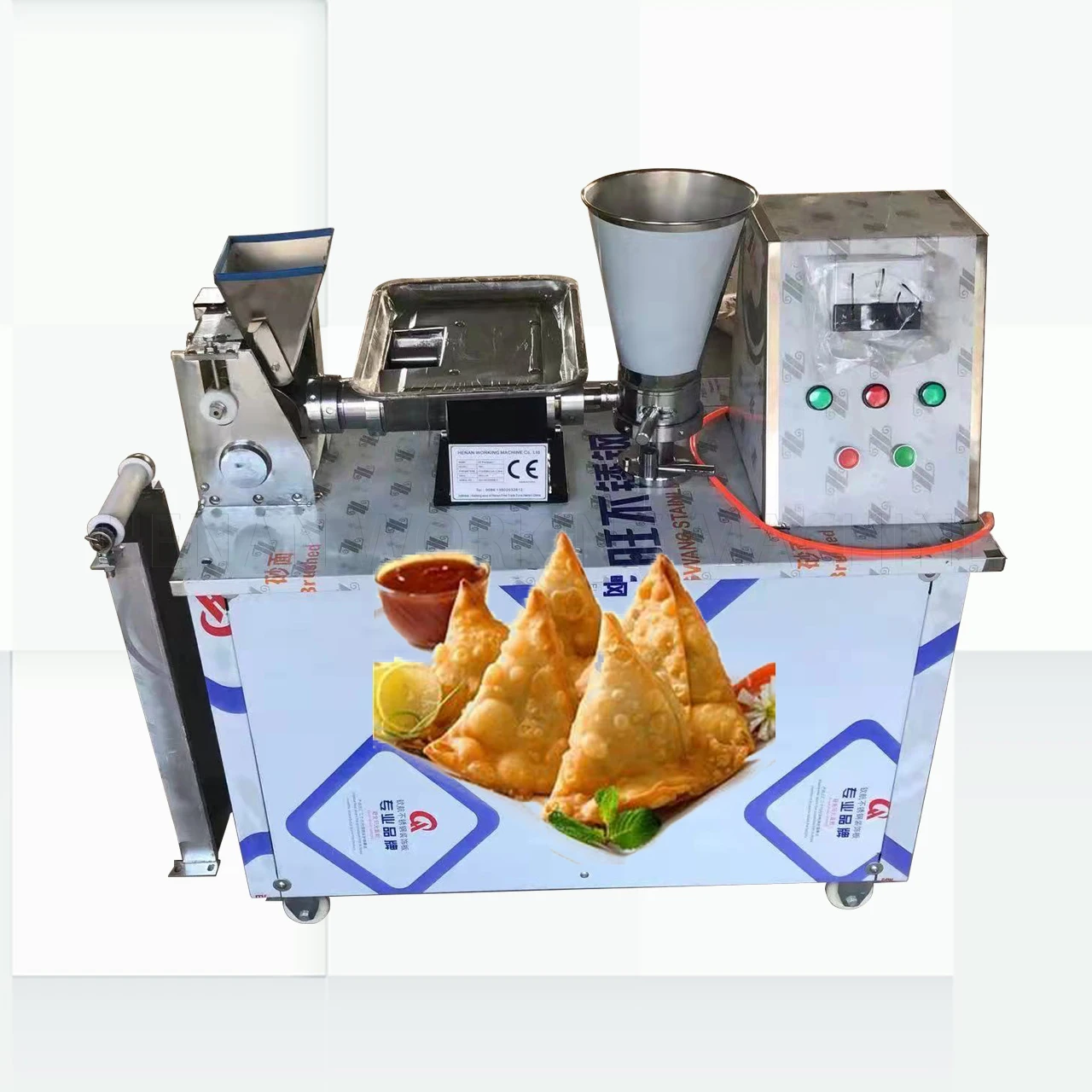 pakistan canada china small full automatic dumpling curry puff samosa patti making wrapping maker wrapper machine for sale
