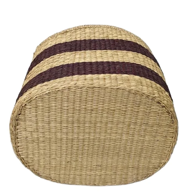 Manufacture Gift Wicker Fruit Basket Decoration Space Bohemian Flower Set Style Time Storage Holiday Handcraft Basket