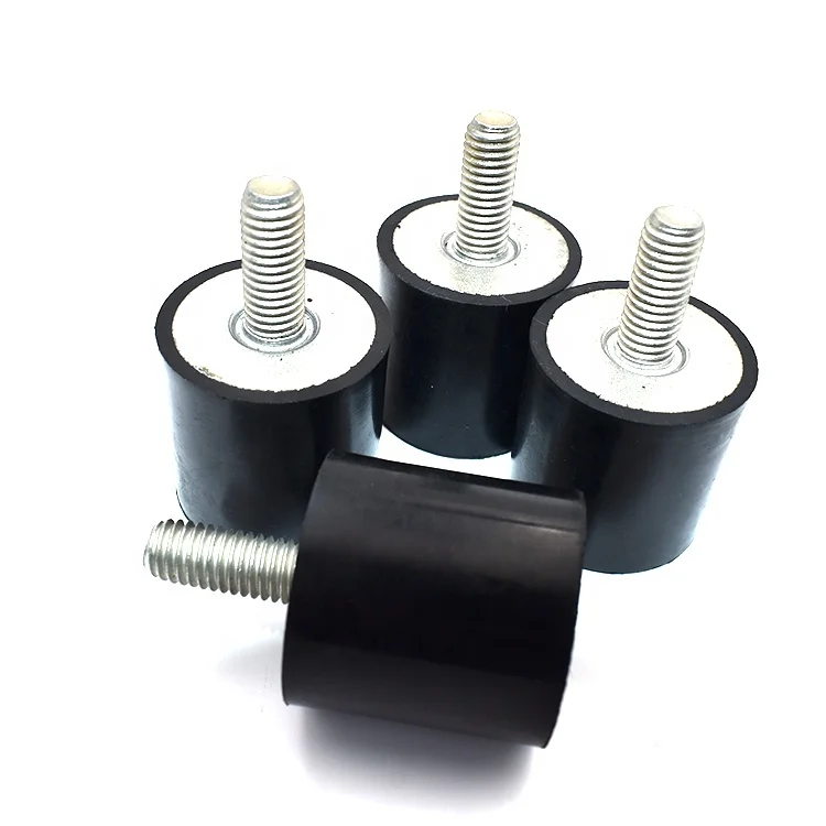 Anti Vibration VE type Flat Male Vibration Buffers Rubber Bumper Rubber Shock Absorber