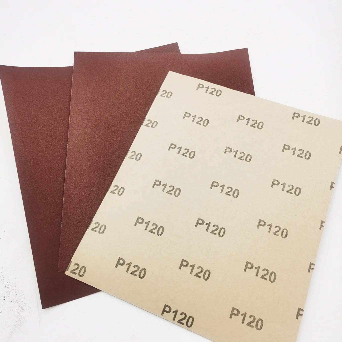 Высококачественная наждачная бумага 9x11 дюймов алмазного красного цвета, Сухая наждачная бумага, абразивная бумага, наждачная бумага для полировки дерева и стен