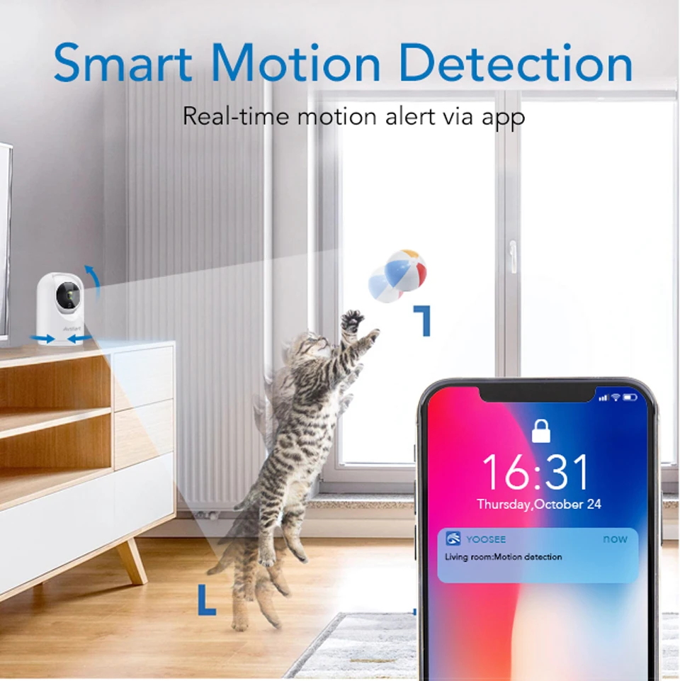  Лидер продаж беспроводная мини-камера 1080P для помещений Wi-Fi конкурентоспособная и