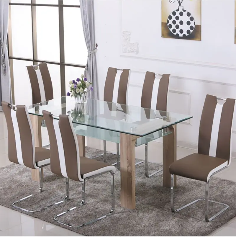 Executive Office Table Glass Top Extendable 8 Seater Dinner Rotating Dining Extending Mechanism Fast Food Fixed And Chairs