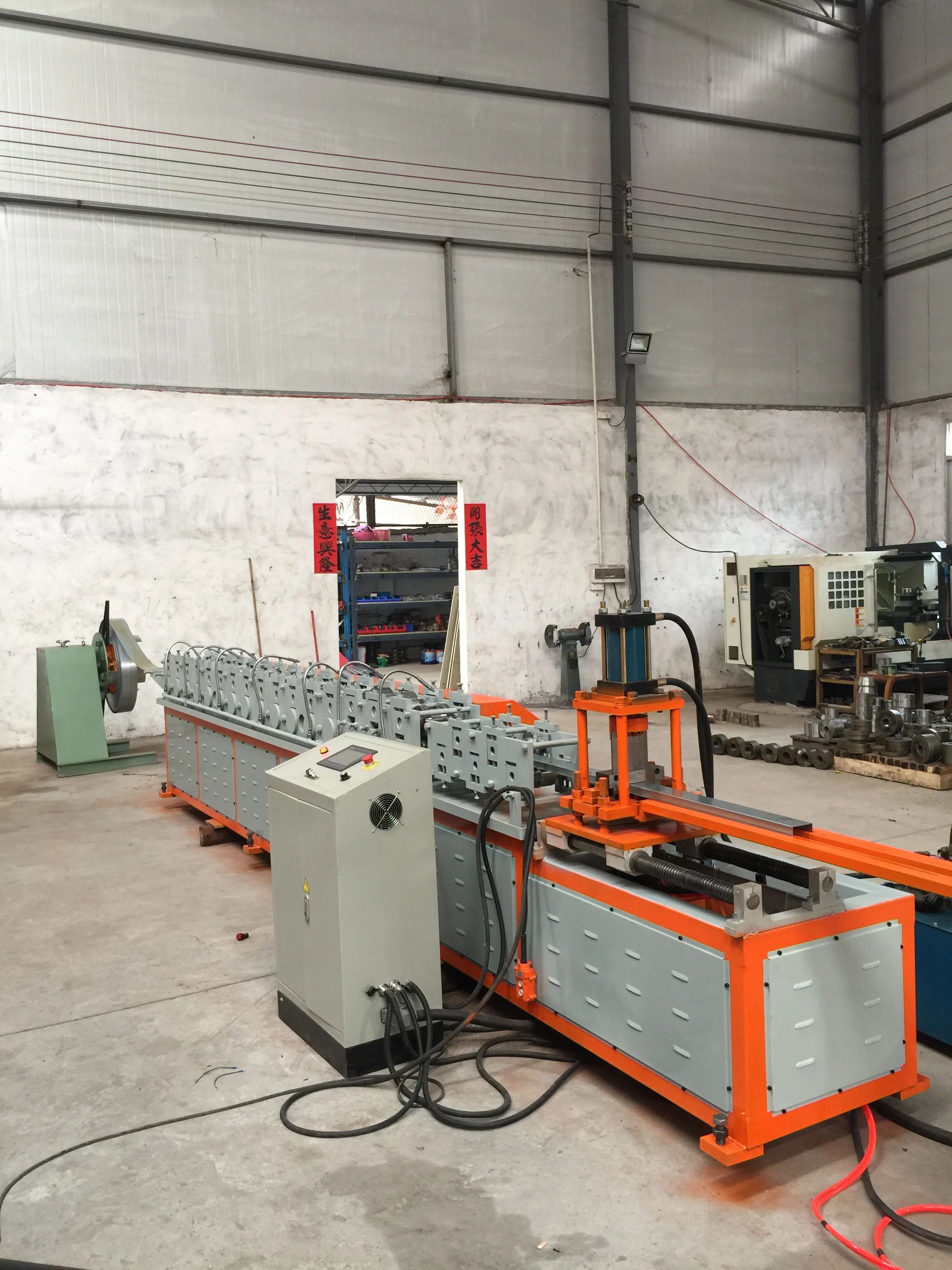 Profile Rolling Machinepallet Rack Roll Forming Machine Partition Wall Keel Forming Machine